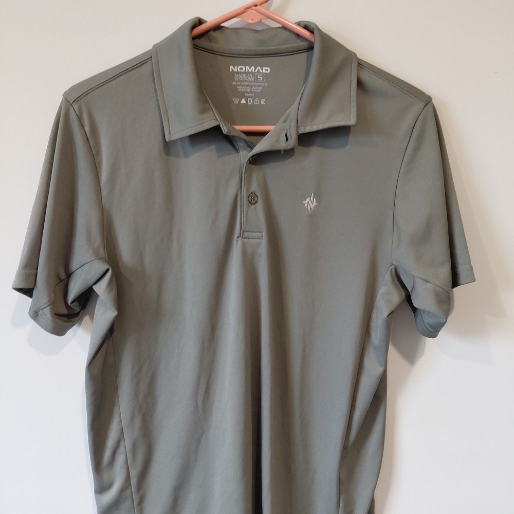 Nomad Men's Polo Shirt in Olive